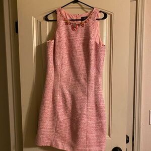 Adrianna Palell pink dress